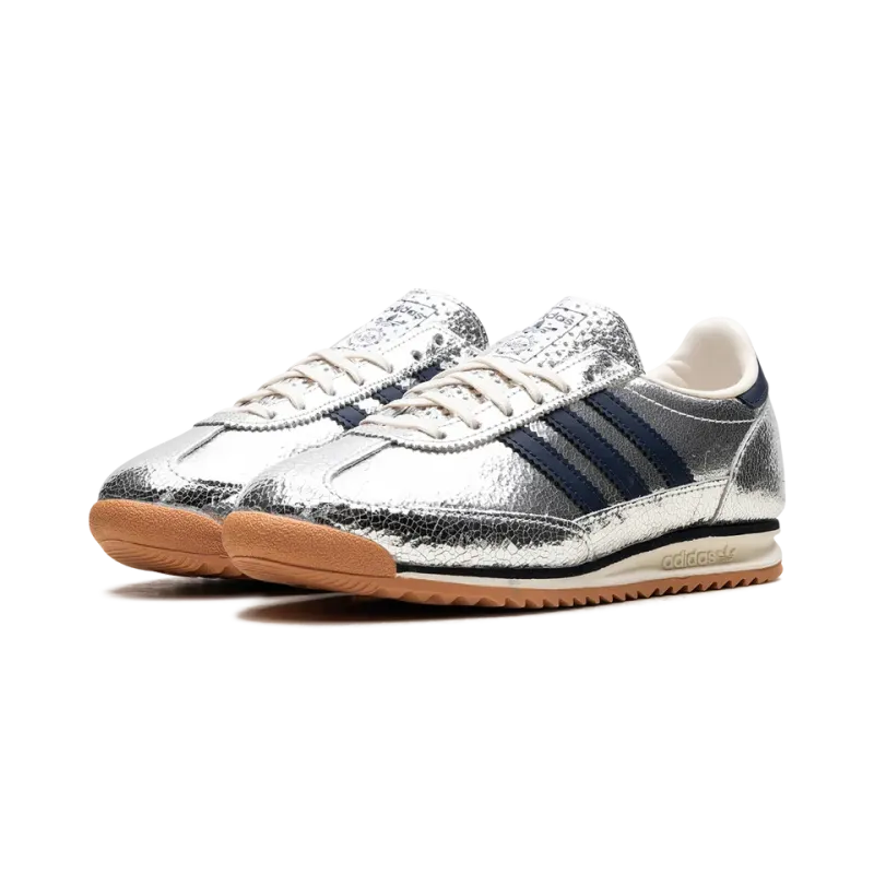 Adidas SL 72 OG WMNS Silver Metallic Collegiate Navy Womens