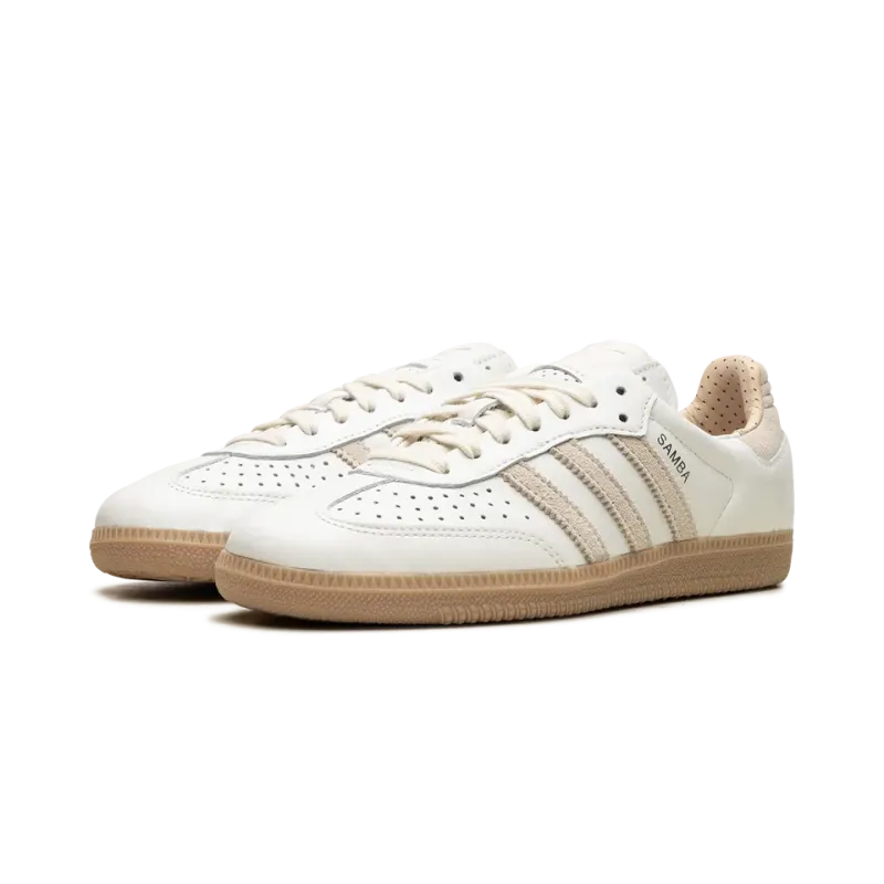 Adidas Samba OG White Magic Beige Gum Mens