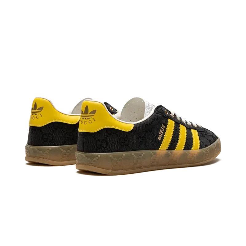 Adidas Gucci Gazelle GG Monogram - Black Mens