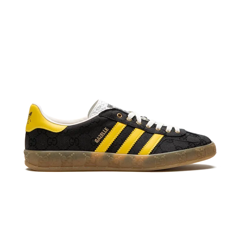 Adidas Gucci Gazelle GG Monogram - Black Mens