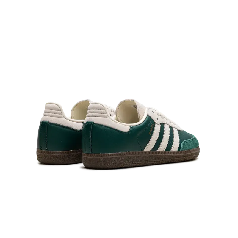 Adidas Samba OG GS Dark Green Beige Grade School