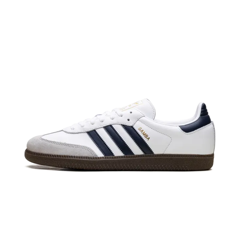 Adidas SAMBA OG WHITE NAVY GUM Mens