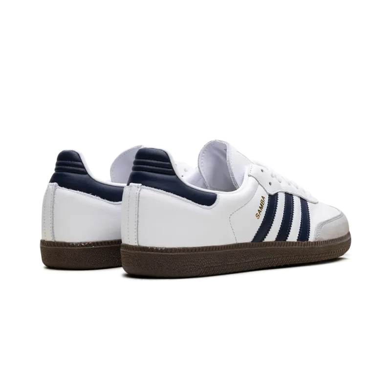 Adidas SAMBA OG WHITE NAVY GUM Mens
