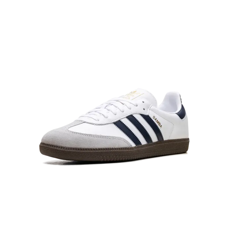 Adidas SAMBA OG WHITE NAVY GUM Mens