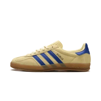 Adidas Gazelle Indoor Powder Yellow Royal Blu Mens