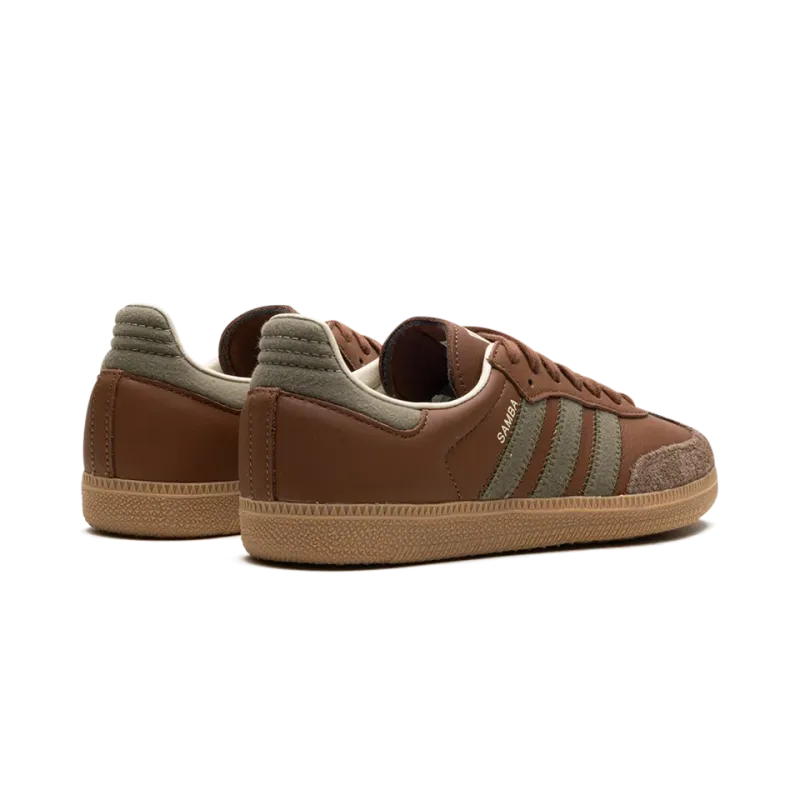 Adidas Samba OG Brown Mens