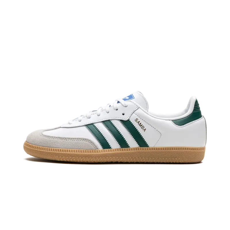 Adidas Samba OG GS White Collegiate Green Gum Grade School