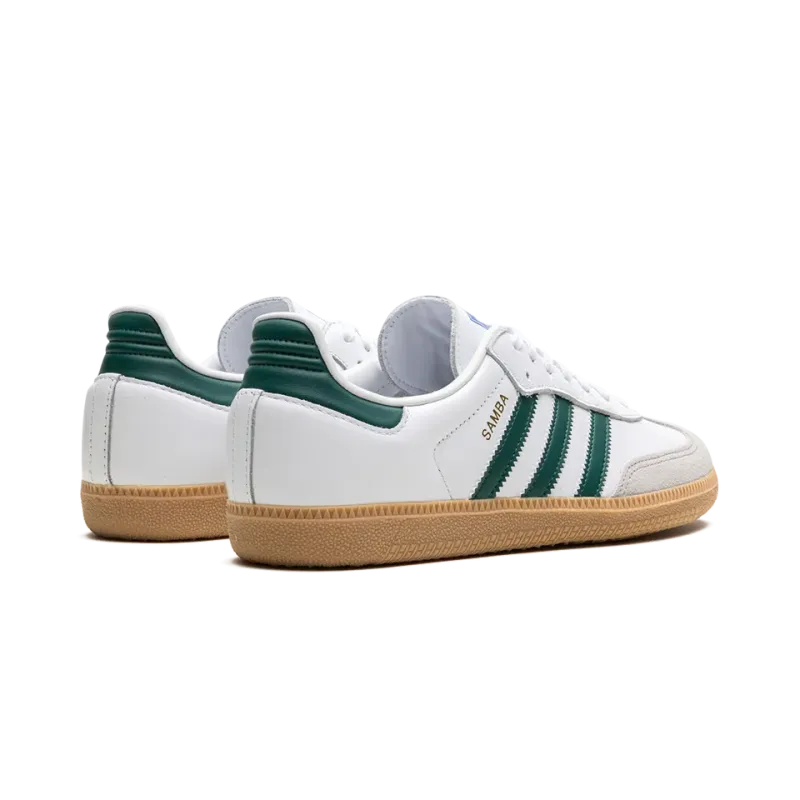 Adidas Samba OG GS White Collegiate Green Gum Grade School