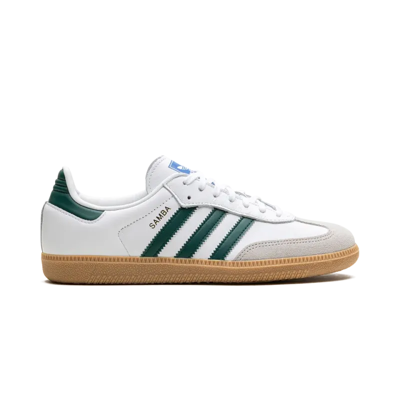 Adidas Samba OG GS White Collegiate Green Gum Grade School