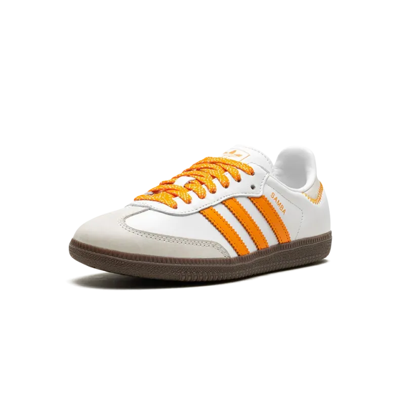 Adidas Samba OG WMNS WHITE EQUIPMENT ORANGE Womens