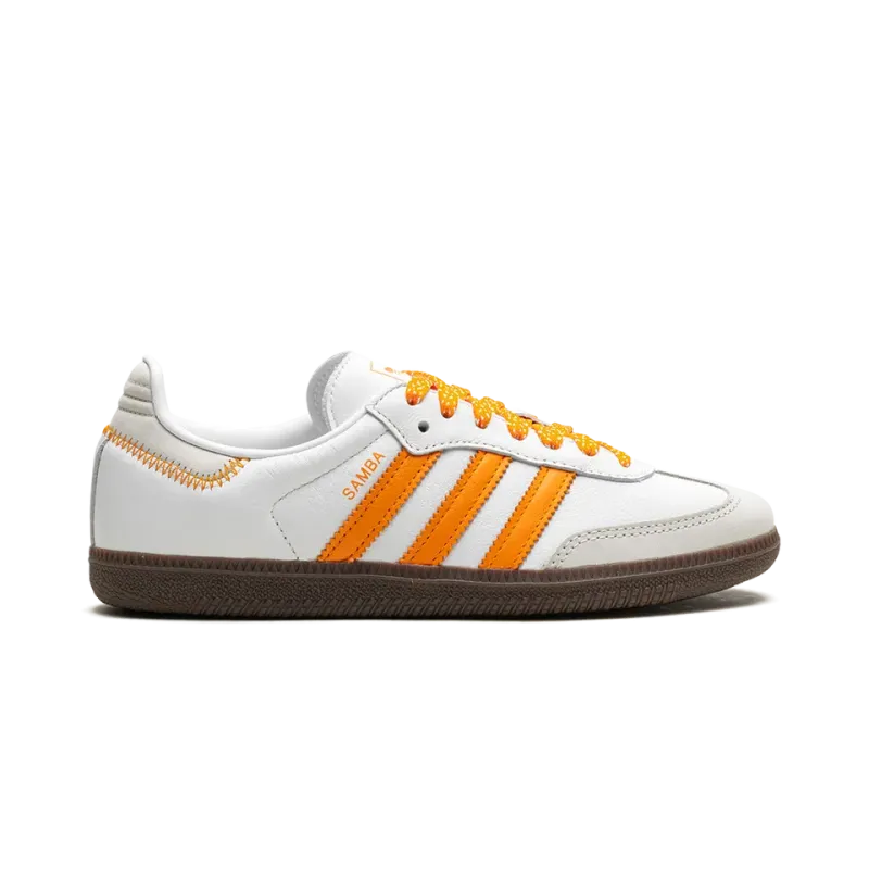 Adidas Samba OG WMNS WHITE EQUIPMENT ORANGE Womens