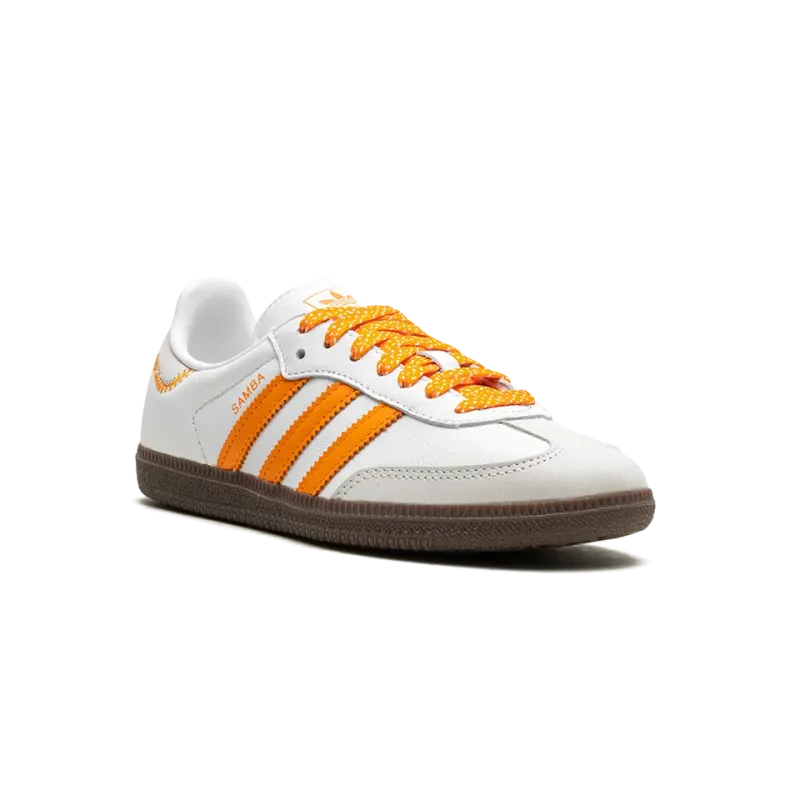 Adidas Samba OG WMNS WHITE EQUIPMENT ORANGE Womens