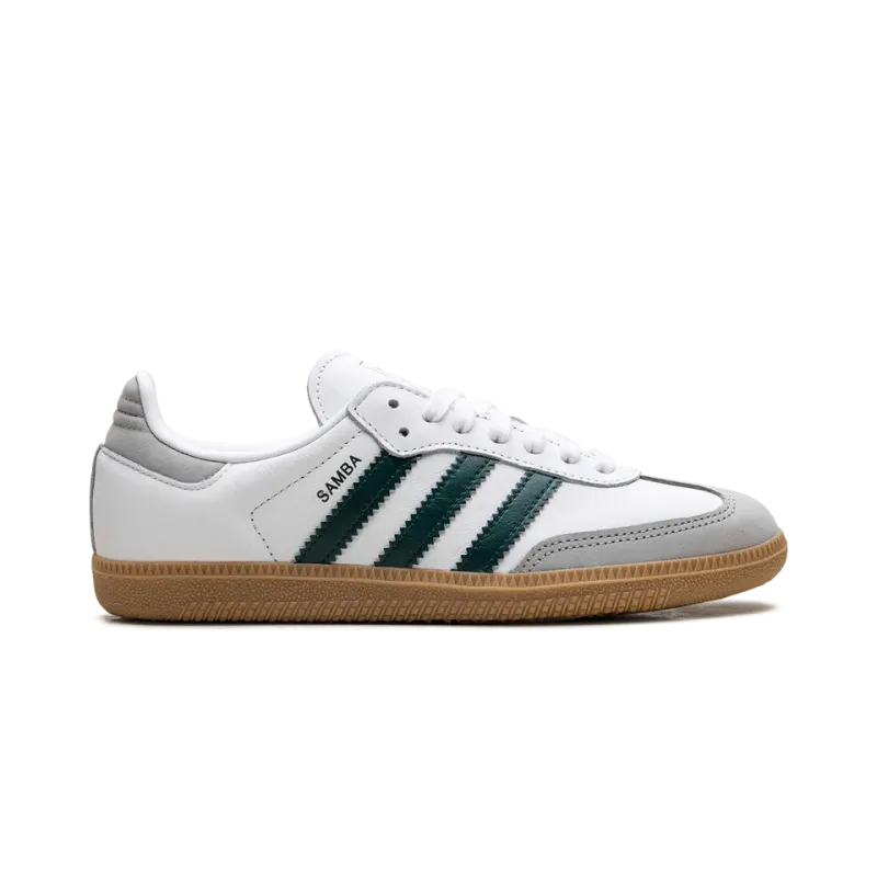 Adidas Samba OG WMNS White Collegiate Green Gum Womens