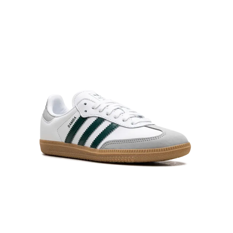 Adidas Samba OG WMNS White Collegiate Green Gum Womens