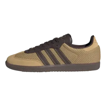 Adidas SAMBA OG Golden Beige Dark Brown Mens