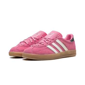 Adidas Gazelle Indoor WMNS Rose Tone Collegiate Green Womens