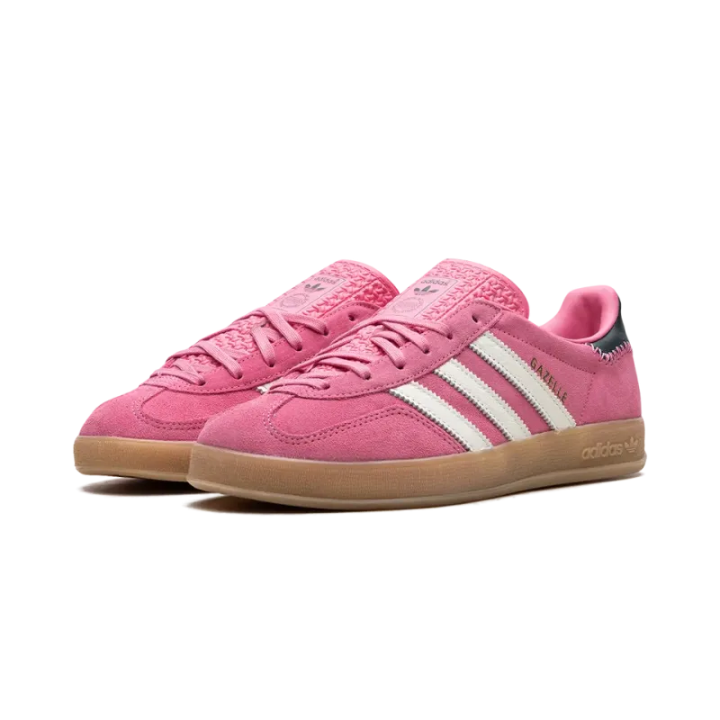 Adidas Gazelle Indoor WMNS Rose Tone Collegiate Green Womens