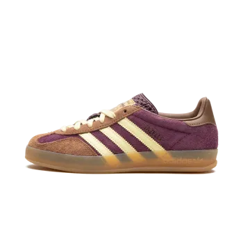 Adidas Gazelle Indoor Maroon Almost Yellow Mens