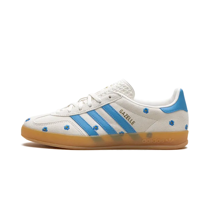 Adidas Gazelle Indoor WMNS Light Blue Floral Womens