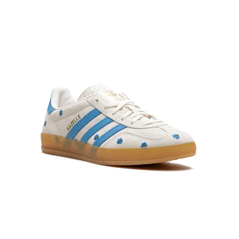 Adidas Gazelle Indoor WMNS Light Blue Floral Womens