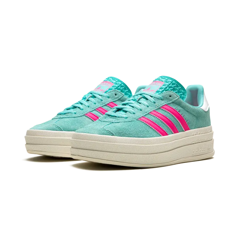 Adidas GAZELLE BOLD WMNS Flash Aqua / Lucid Pink Womens