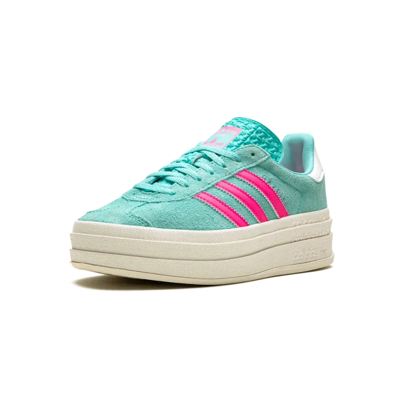 Adidas GAZELLE BOLD WMNS Flash Aqua / Lucid Pink Womens