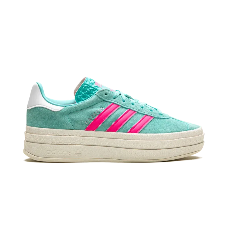 Adidas GAZELLE BOLD WMNS Flash Aqua / Lucid Pink Womens