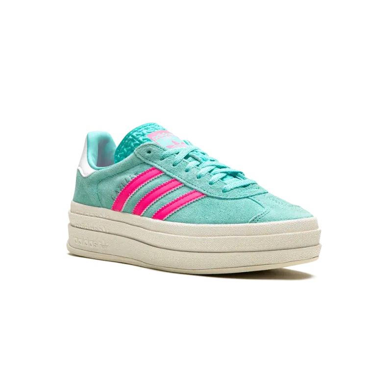 Adidas GAZELLE BOLD WMNS Flash Aqua / Lucid Pink Womens