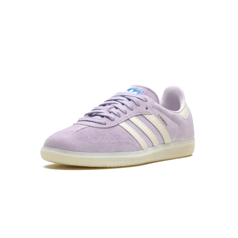 Adidas Samba OG silver dawn/chalk white/off white Mens