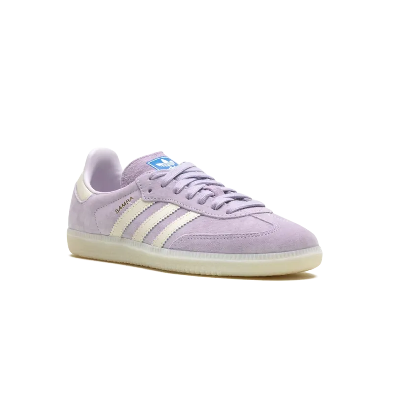 Adidas Samba OG silver dawn/chalk white/off white Mens