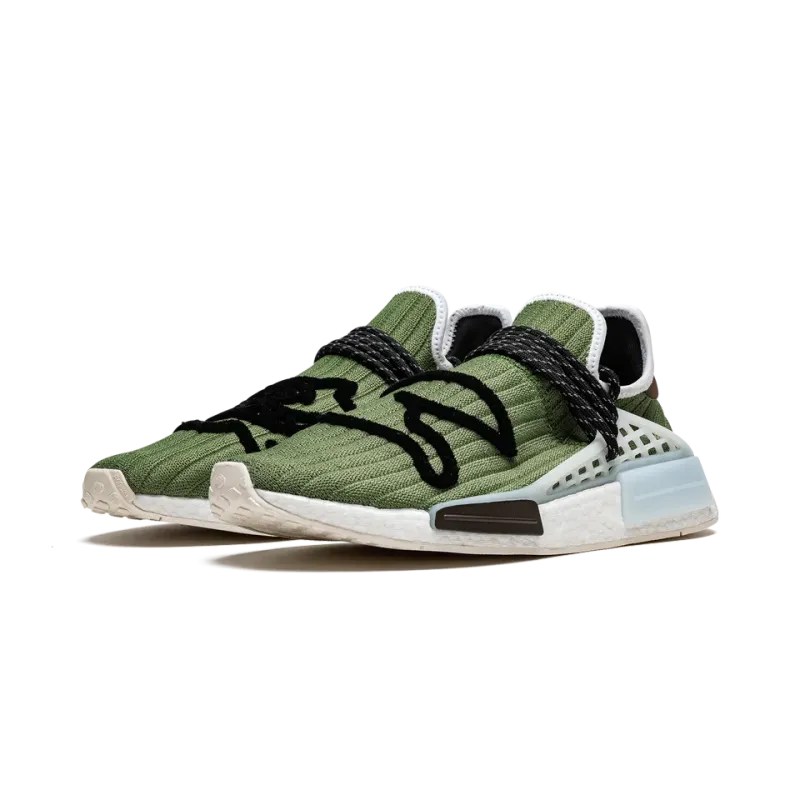 Adidas NMD Humanrace Pharrell x Billionaire Boys Club - Running Dog Green Mens