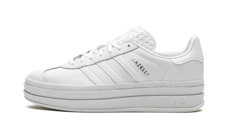 Adidas Gazelle Bold WMNS Triple White: Elevated Classic Style for Women
