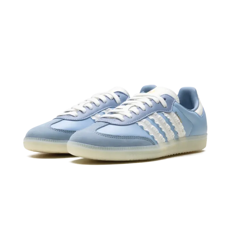 Adidas Samba WMNS Ruffle Stripes - Clear Sky Womens