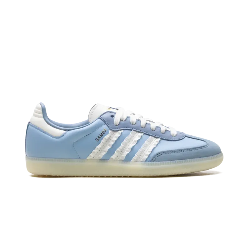 Adidas Samba WMNS Ruffle Stripes - Clear Sky Womens