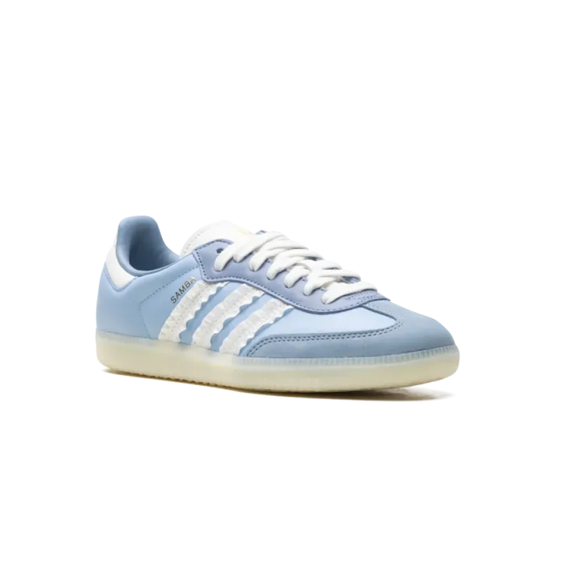 Adidas Samba WMNS Ruffle Stripes - Clear Sky Womens