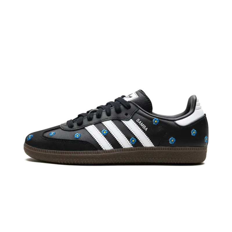 Adidas Samba OG WMNS Light Blue Floral Womens