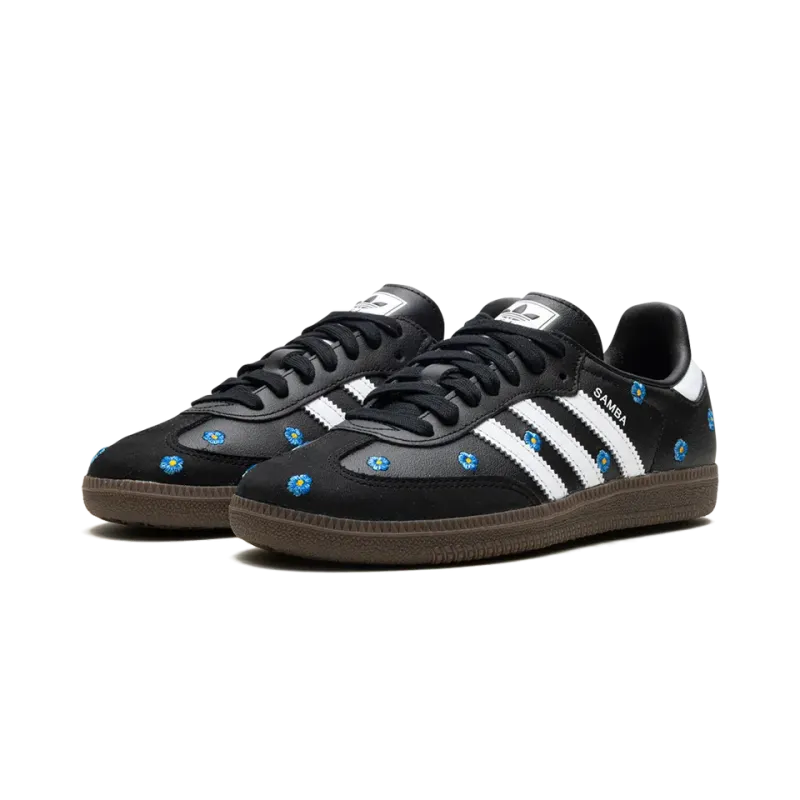 Adidas Samba OG WMNS Light Blue Floral Womens