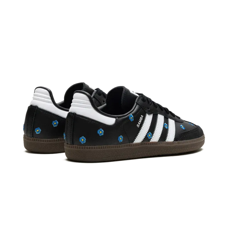 Adidas Samba OG WMNS Light Blue Floral Womens