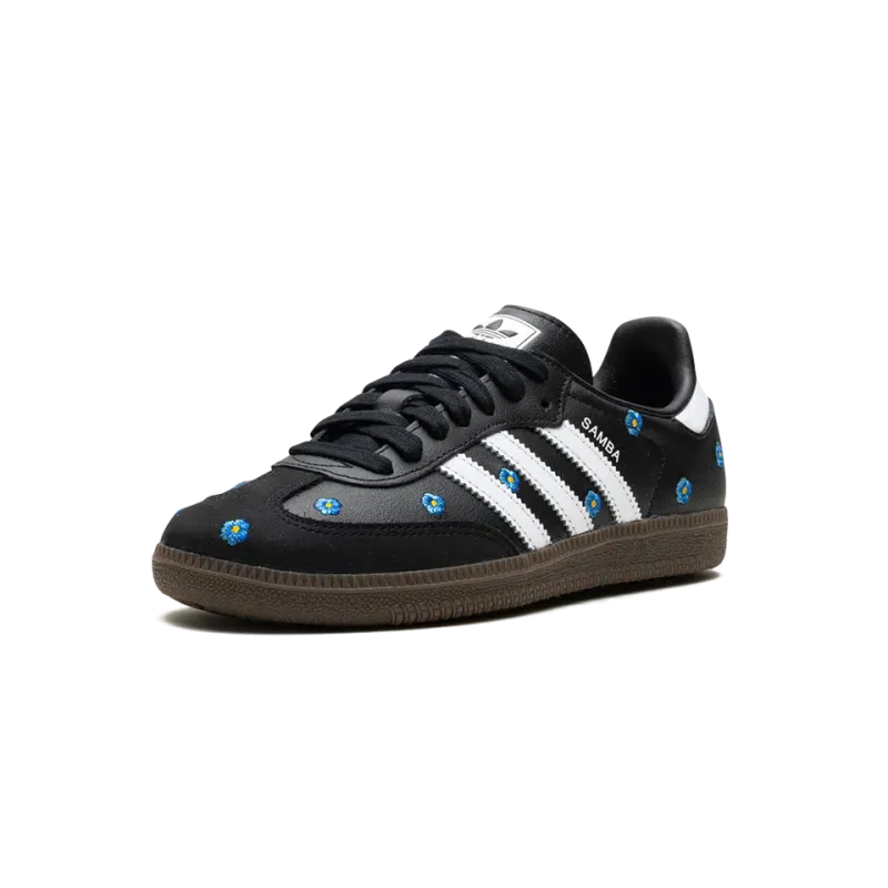 Adidas Samba OG WMNS Light Blue Floral Womens