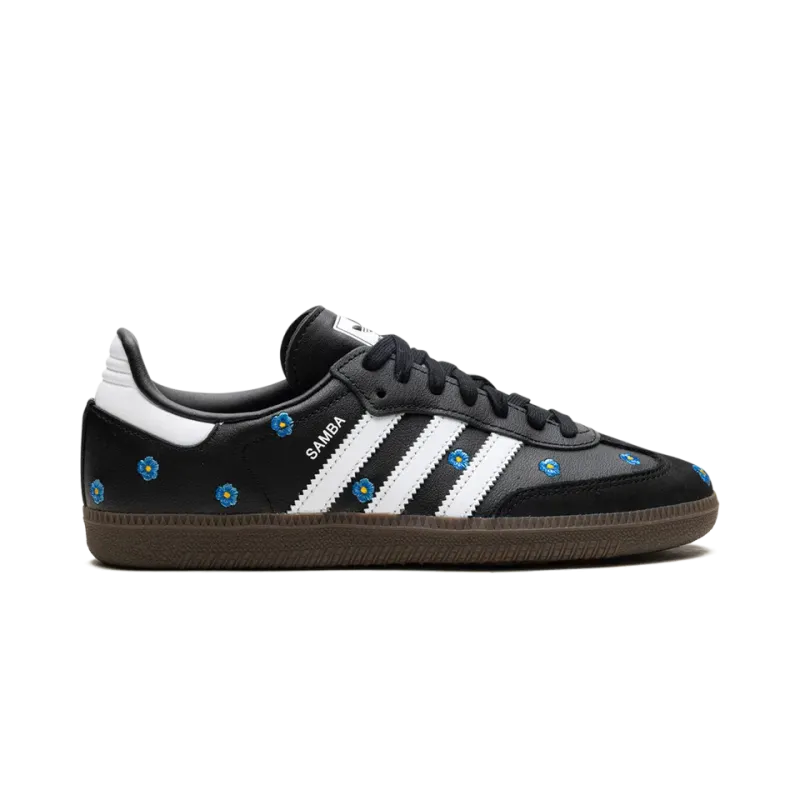 Adidas Samba OG WMNS Light Blue Floral Womens