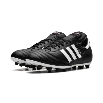 Adidas Copa Mundial Leather FG Black White Mens