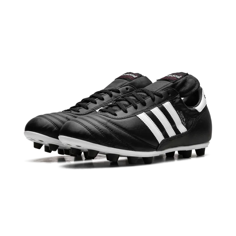 Adidas Copa Mundial Leather FG Black White Mens