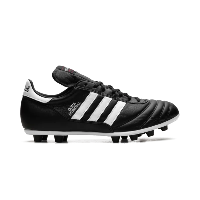Adidas Copa Mundial Leather FG Black White Mens