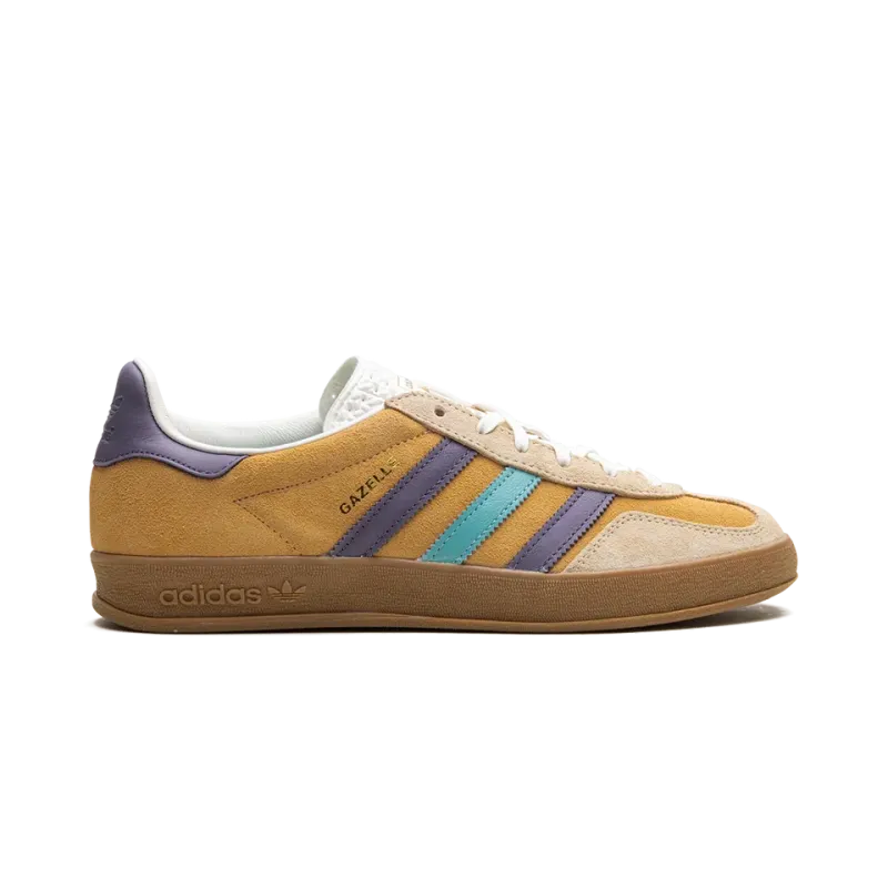 Adidas Gazelle Indoor Orange Purple Mens