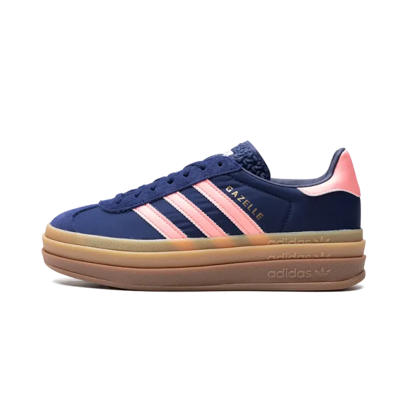 Adidas Gazelle Bold WMNS Dark Blue Pink Spark Womens