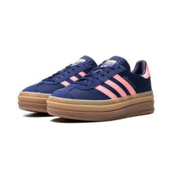 Adidas Gazelle Bold WMNS Dark Blue Pink Spark Womens