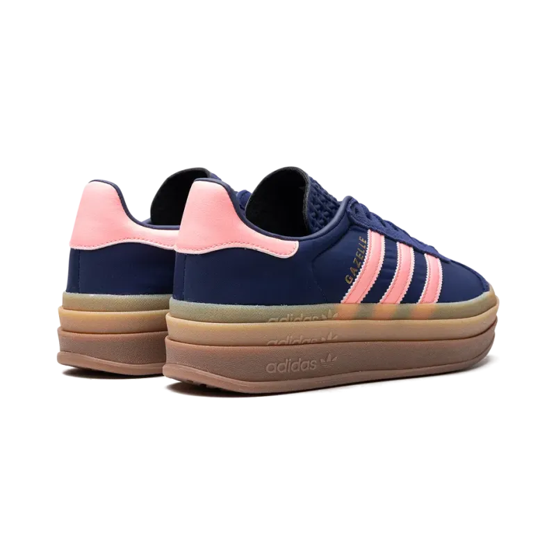 Adidas Gazelle Bold WMNS Dark Blue Pink Spark Womens
