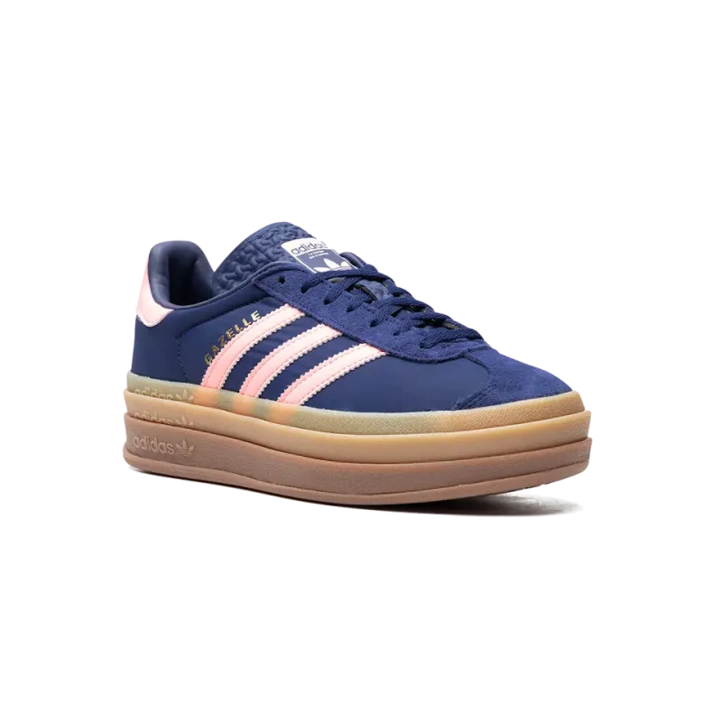 Adidas Gazelle Bold WMNS Dark Blue Pink Spark Womens