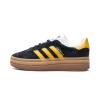 Adidas Gazelle Bold Wmns Black Bold Gold Womens