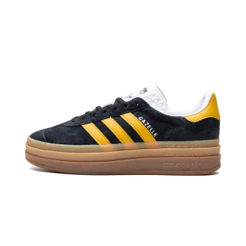 Adidas Gazelle Bold Wmns Black Bold Gold Womens